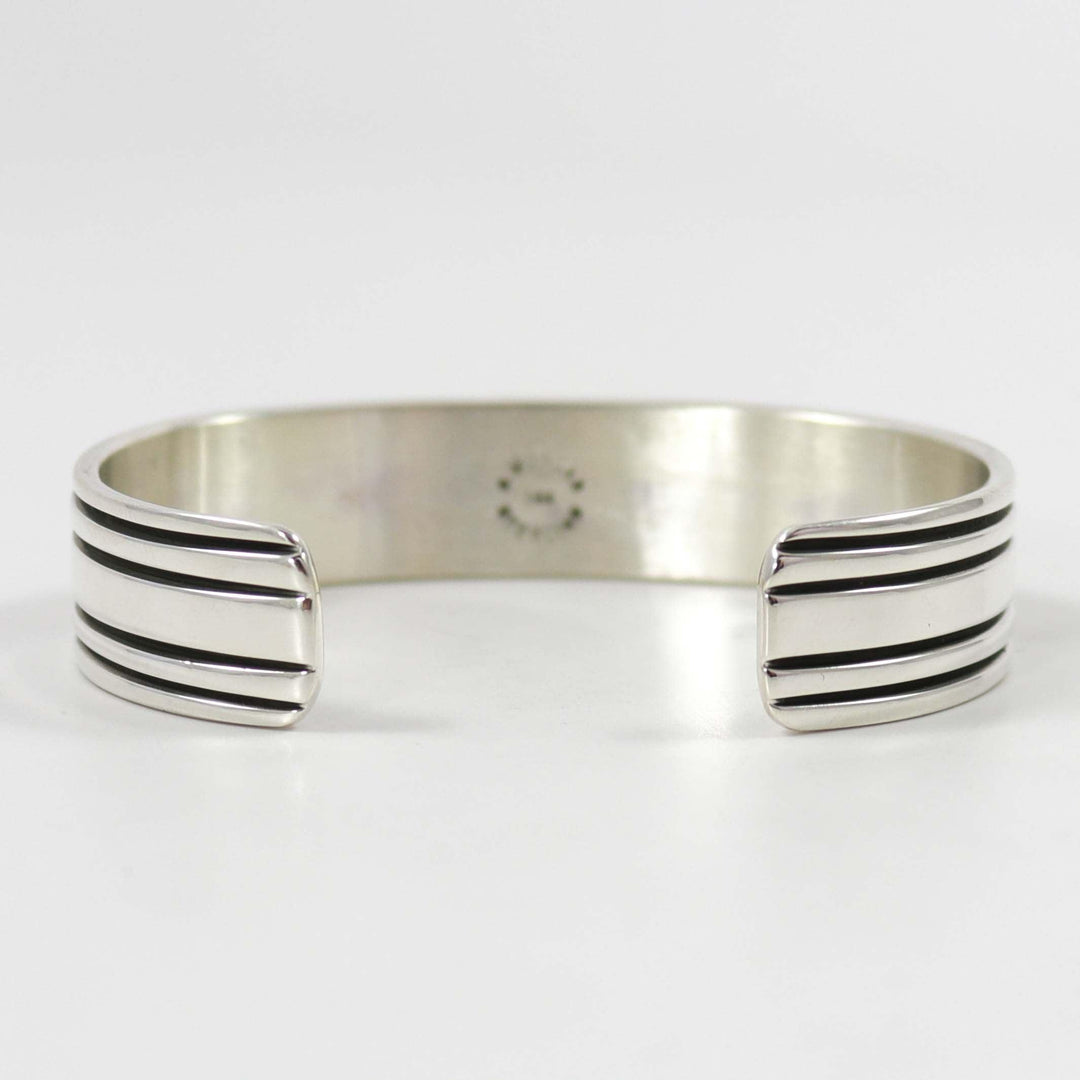 Silver and Gold Cuff by Bruce Morgan - Garland's
