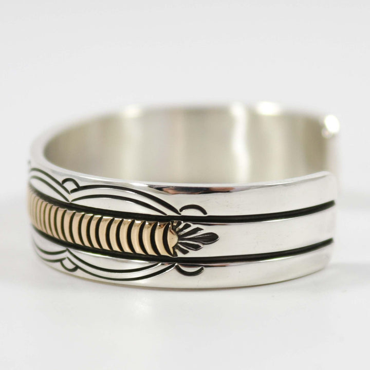 Silver and Gold Cuff