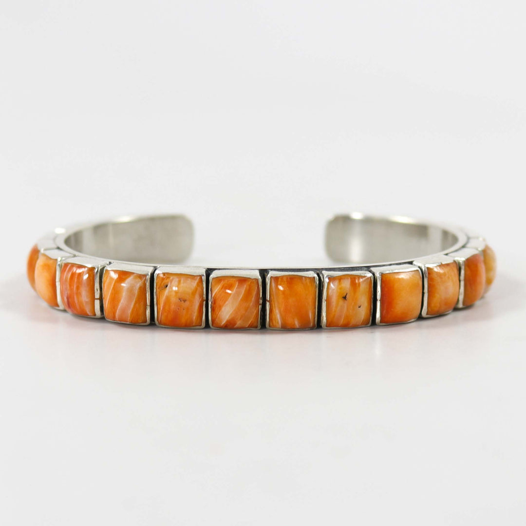 Spiny Oyster Shell Row Cuff