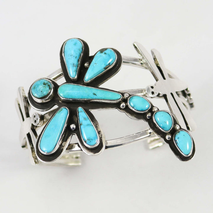 Morenci Turquoise Cuff by Tommy Jackson - Garland's