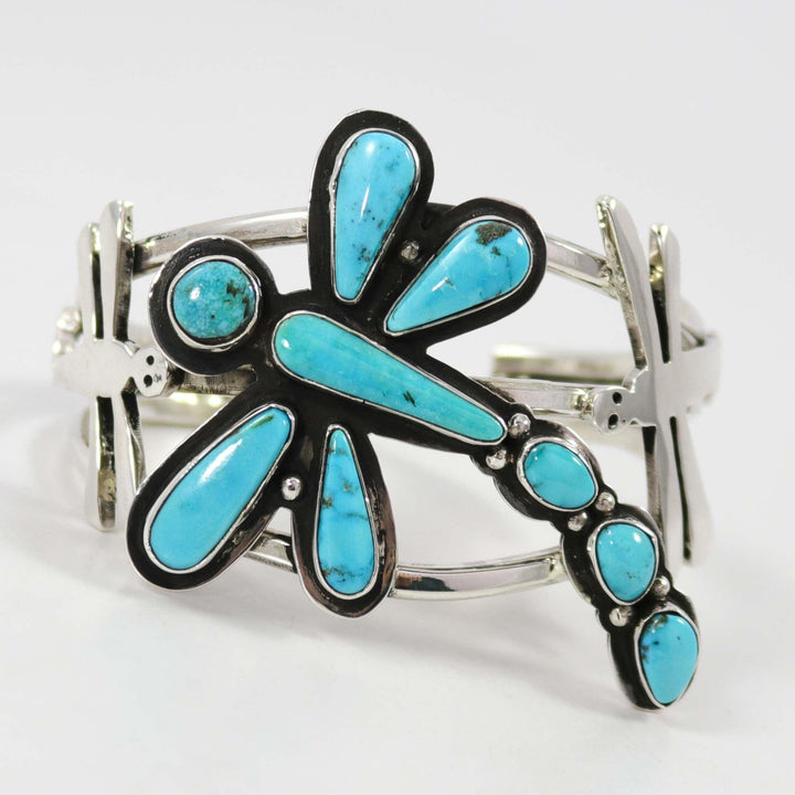 Morenci Turquoise Cuff by Tommy Jackson - Garland's
