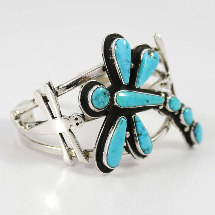 Morenci Turquoise Cuff by Tommy Jackson - Garland's