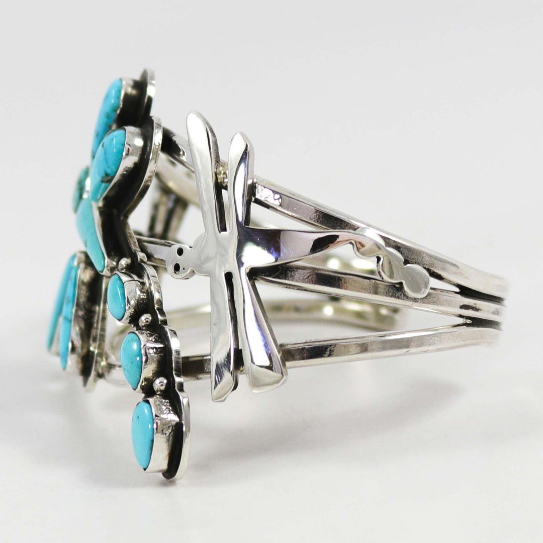 Morenci Turquoise Cuff by Tommy Jackson - Garland's