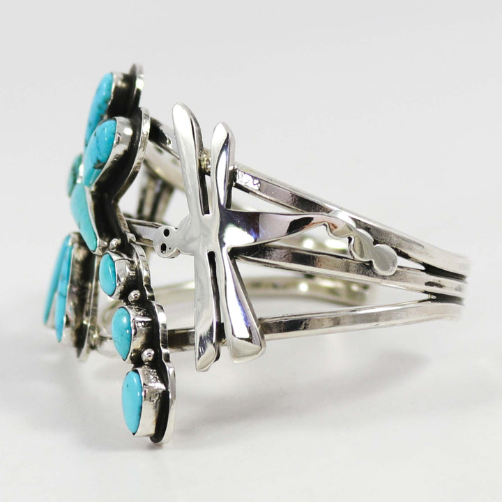 Morenci Turquoise Cuff by Tommy Jackson - Garland's
