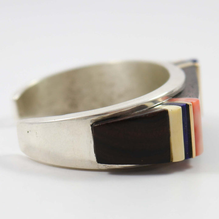 Cobbled Inlay Cuff by Edison Cummings - Garland's