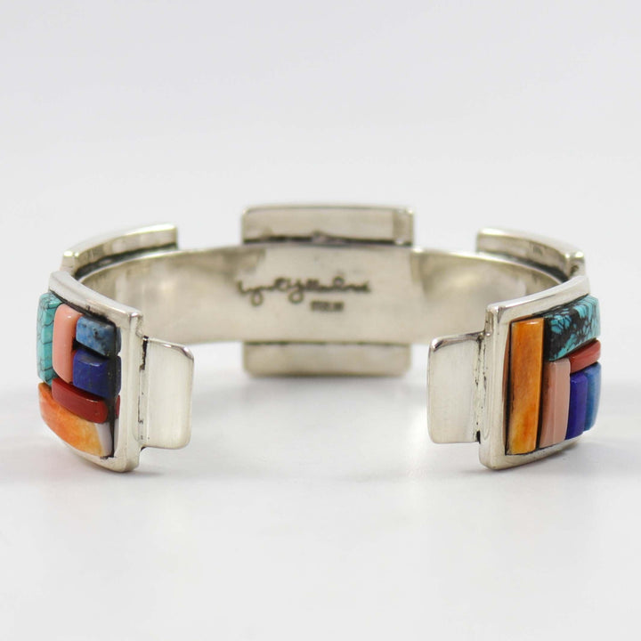 Colorful Inlay Cuff by Lynol Yellowhorse - Garland's