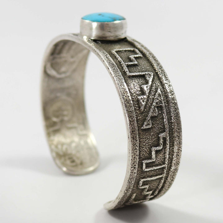 Kingman Turquoise Cuff by Noah Pajarito - Garland's