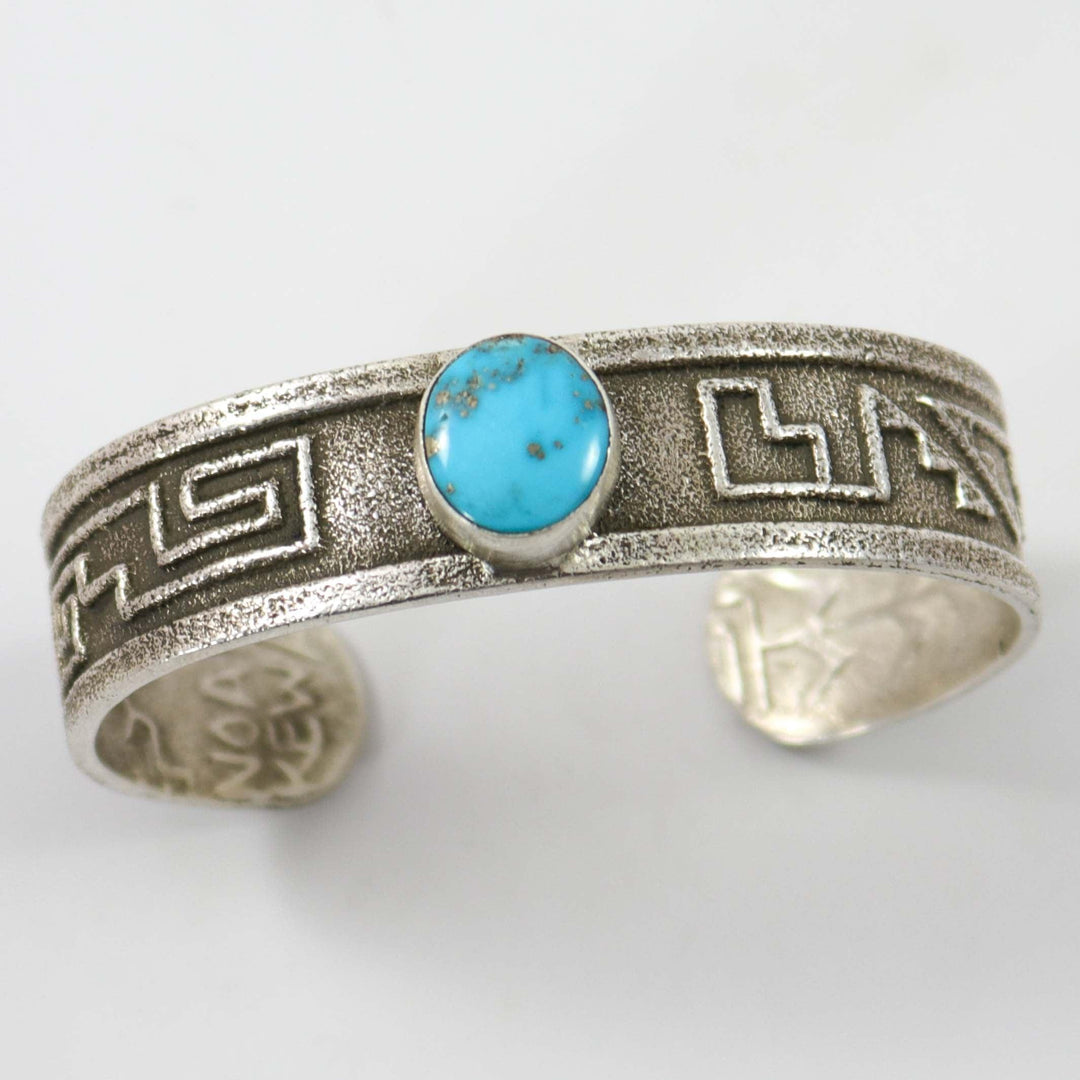 Kingman Turquoise Cuff by Noah Pajarito - Garland's
