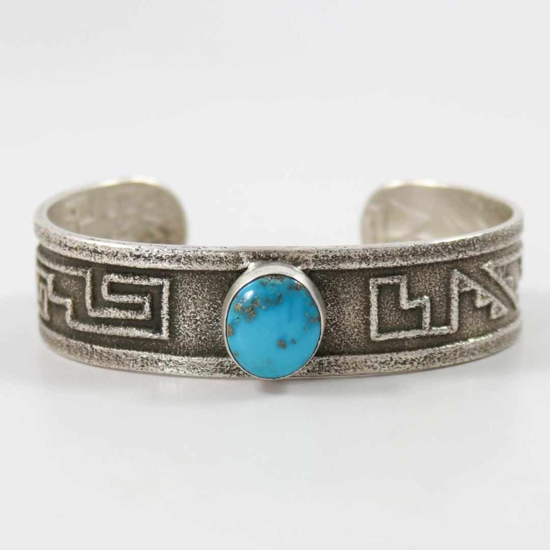 Kingman Turquoise Cuff by Noah Pajarito - Garland's