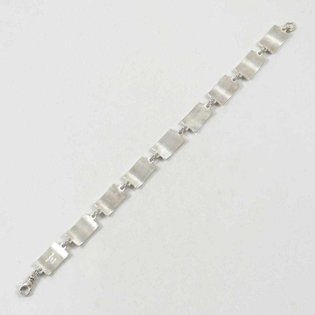 Gold and Silver Bear Bracelet by Robert Taylor - Garland's