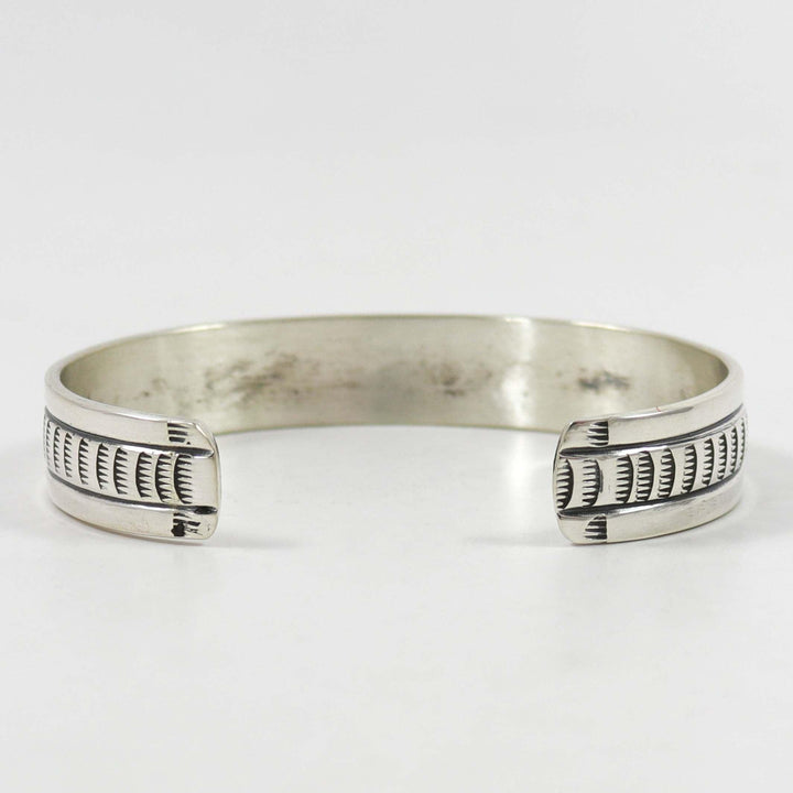 Silver Overlay Cuff by Peter Nelson - Garland's