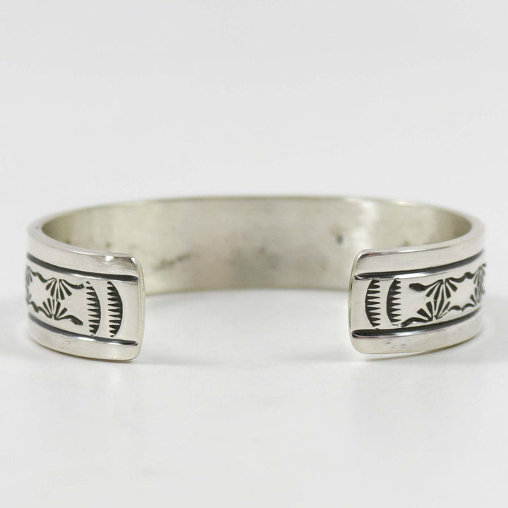 Silver Overlay Cuff by Peter Nelson - Garland's