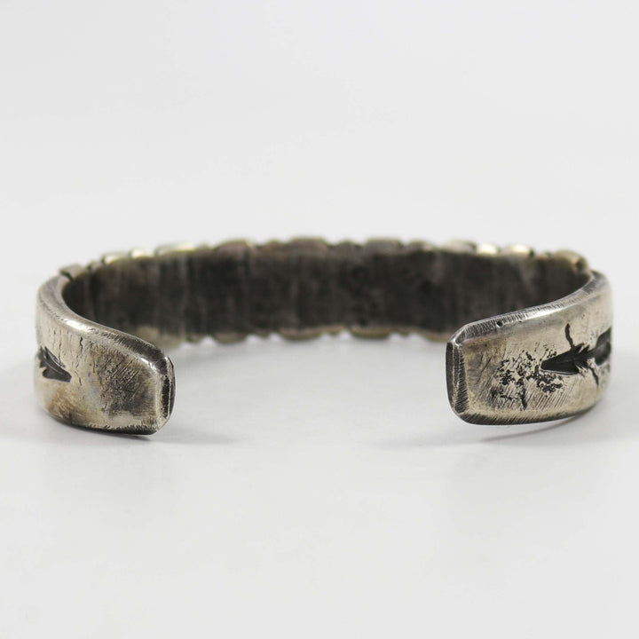 Coin Silver Cuff by Jock Favour - Garland's