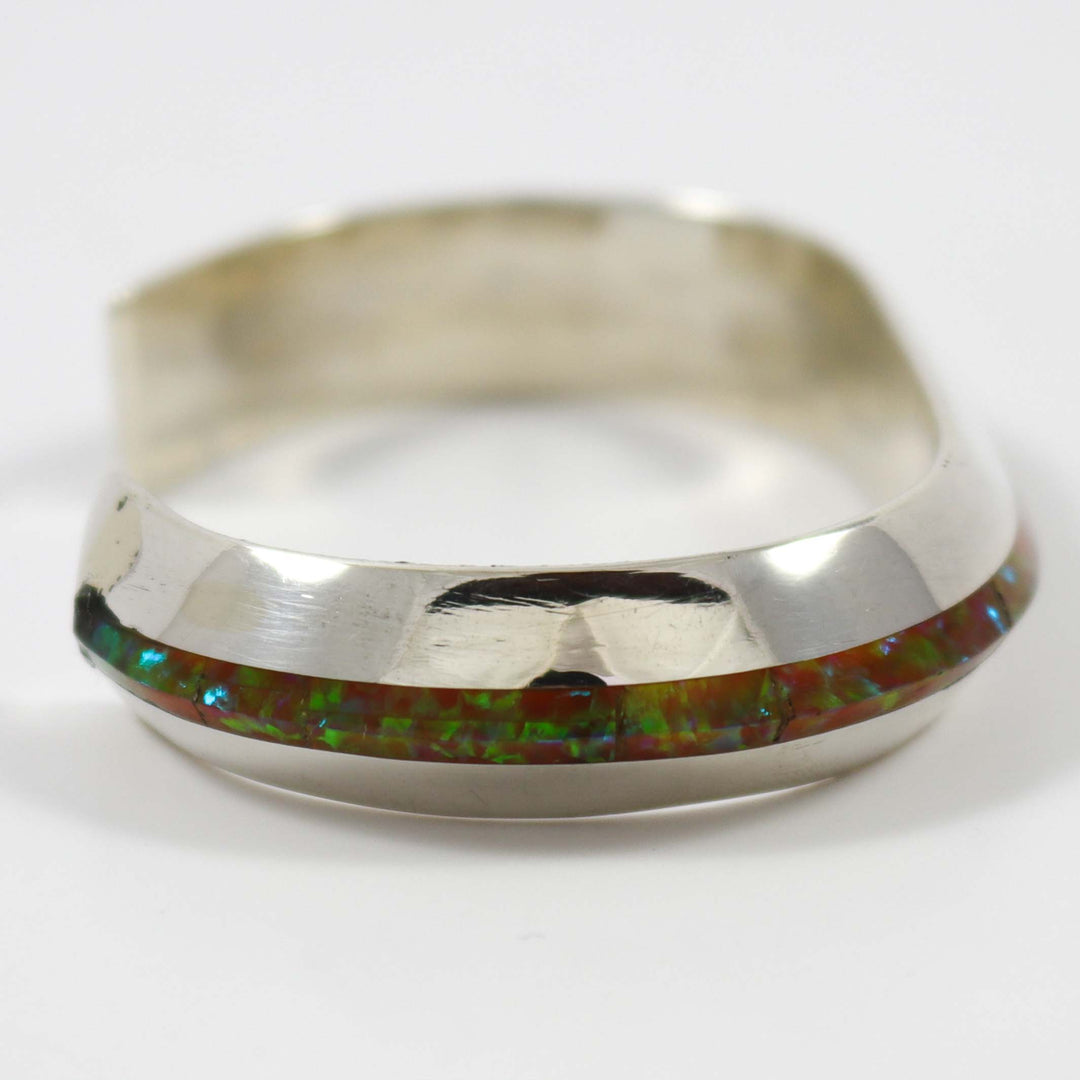 Opal Inlay Cuff