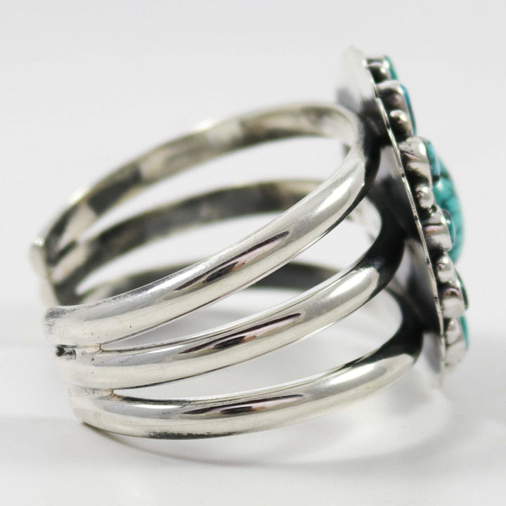 Blue Gem Turquoise Cuff by Noah Pfeffer - Garland's