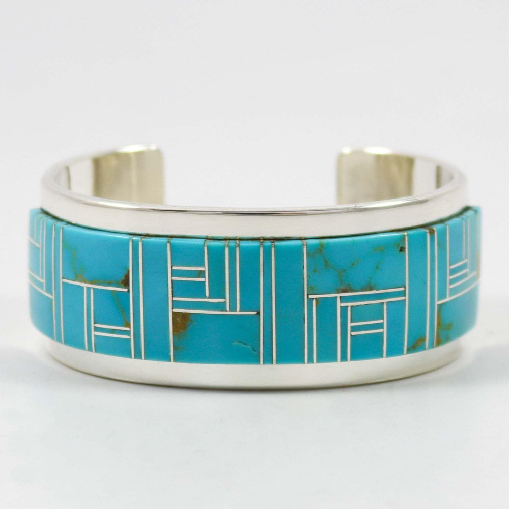 Kingman Turquoise Cuff by Tommy Jackson - Garland's