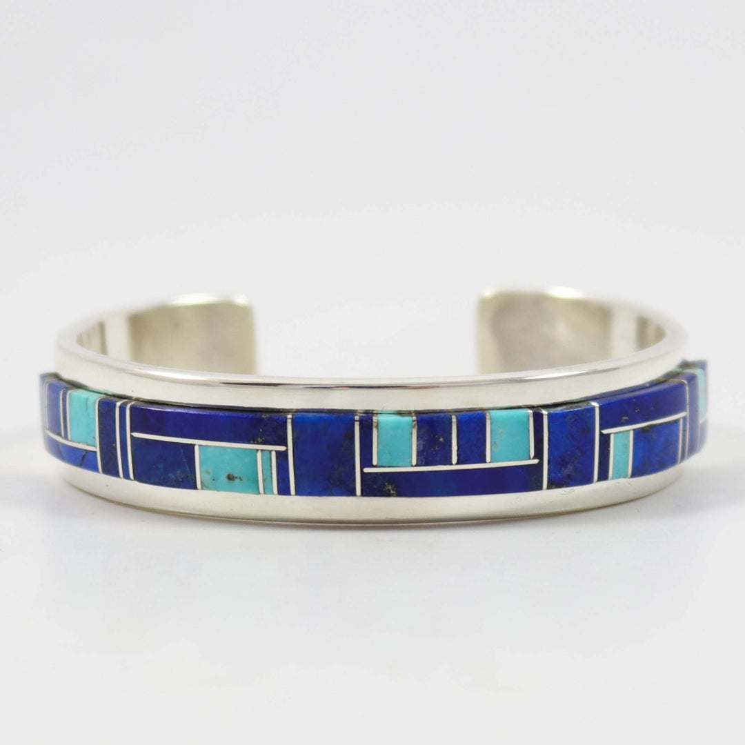 Lapis and Turquoise Cuff