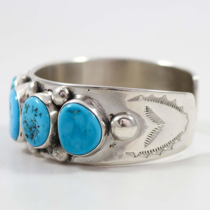 Sleeping Beauty Turquoise Cuff by Clarissa and Vernon Hale - Garland's