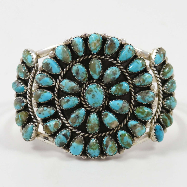 Kingman Turquoise Cuff by Fannie Begay - Garland's
