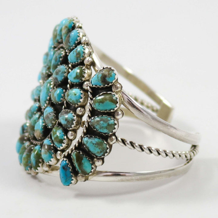 Kingman Turquoise Cuff by Fannie Begay - Garland's