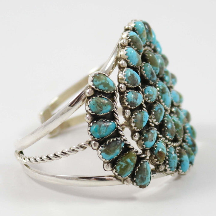 Kingman Turquoise Cuff by Fannie Begay - Garland's