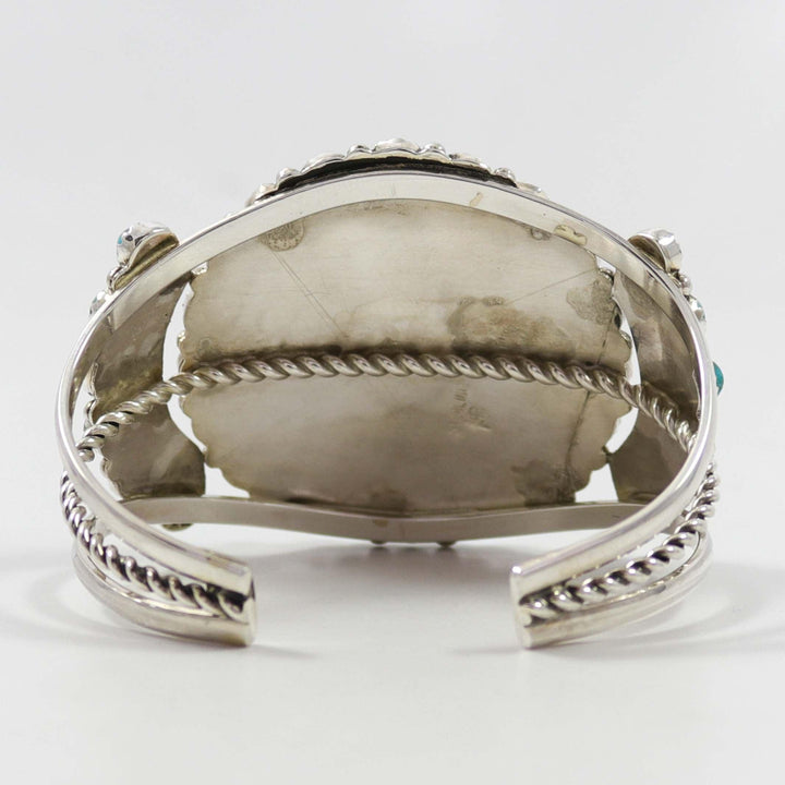 Kingman Turquoise Cuff by Fannie Begay - Garland's