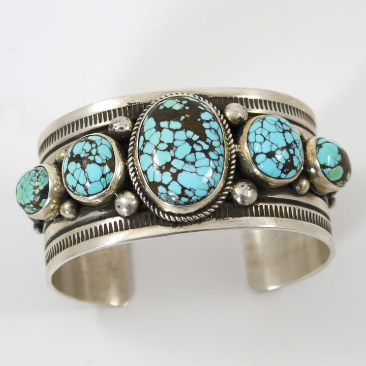 Blue Moon Turquoise Cuff by Albert Jake and Bruce Eckhardt - Garland's