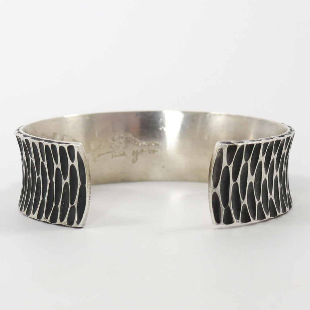 Bisbee Turquoise Cuff by Alvin Yellowhorse - Garland's