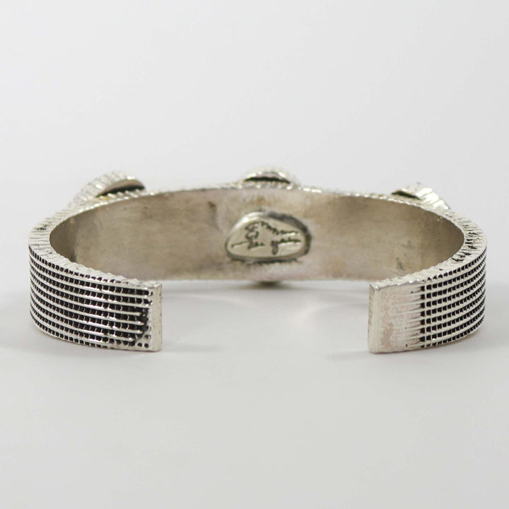 Kingman Turquoise Cuff by Alvin Yellowhorse - Garland's