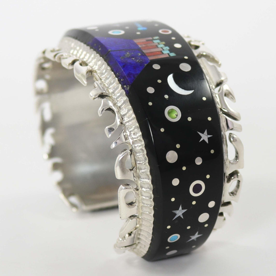 Night Sky Cuff by Alvin Yellowhorse - Garland's
