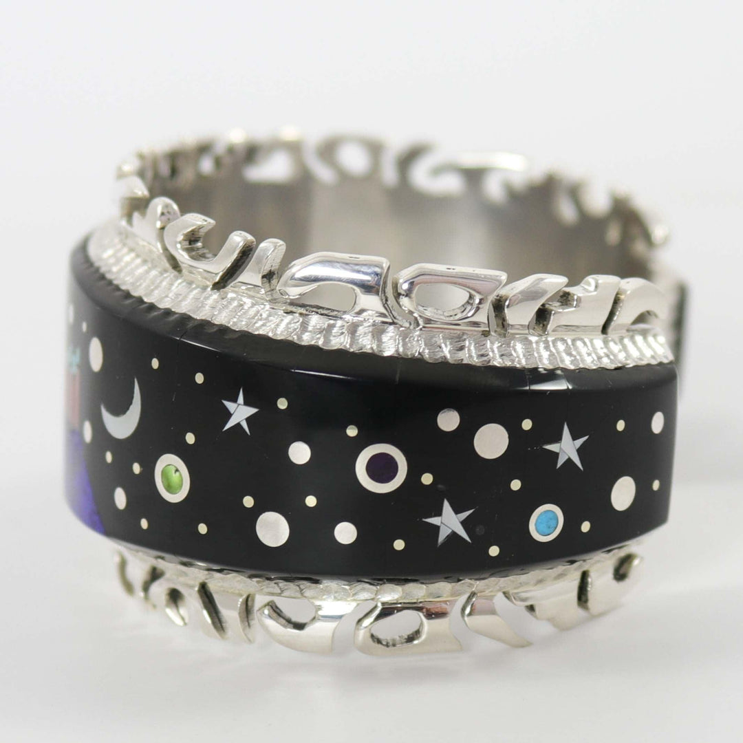 Night Sky Cuff by Alvin Yellowhorse - Garland's