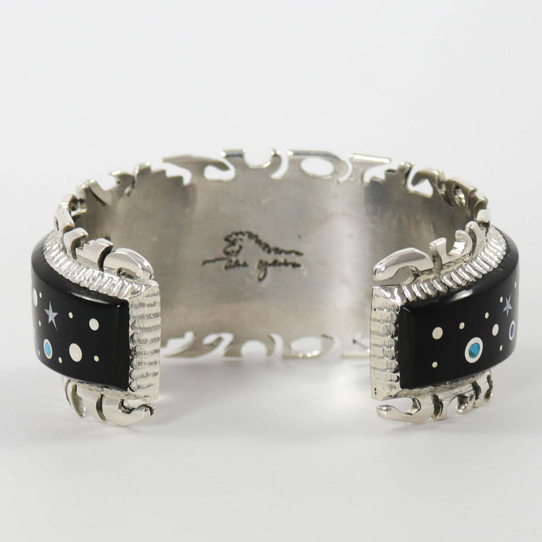 Night Sky Cuff by Alvin Yellowhorse - Garland's