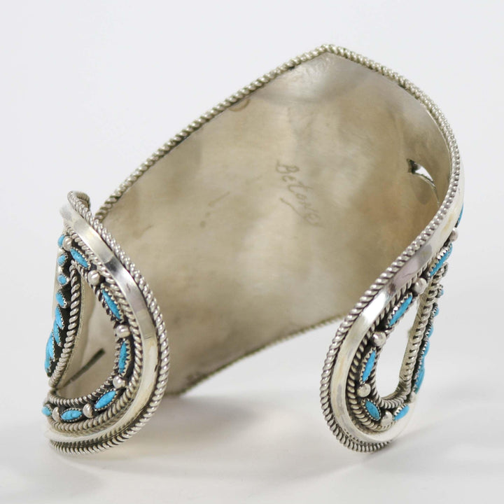 Turquoise “Carol” Cuff by Billy Betoney - Garland's