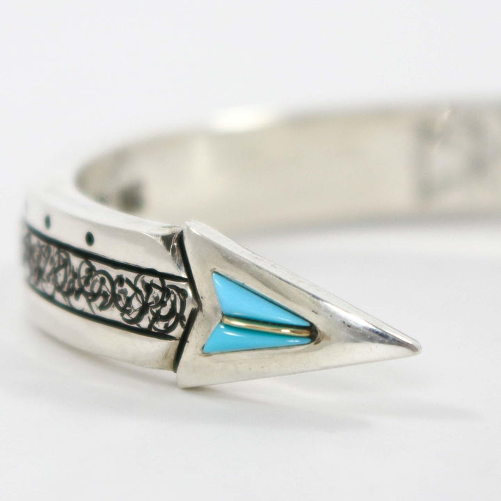 Turquoise Arrow Cuff