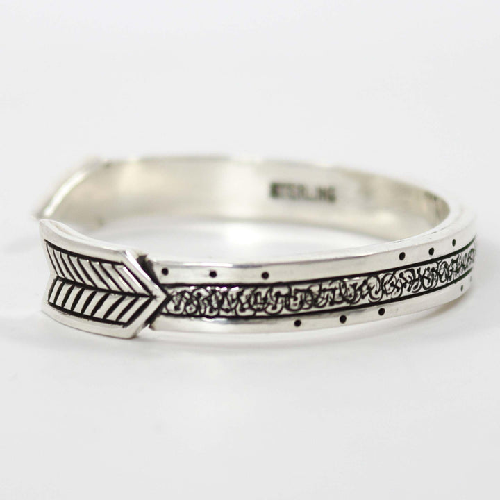 Turquoise Arrow Cuff by Christopher Ray Yazzie - Garland's