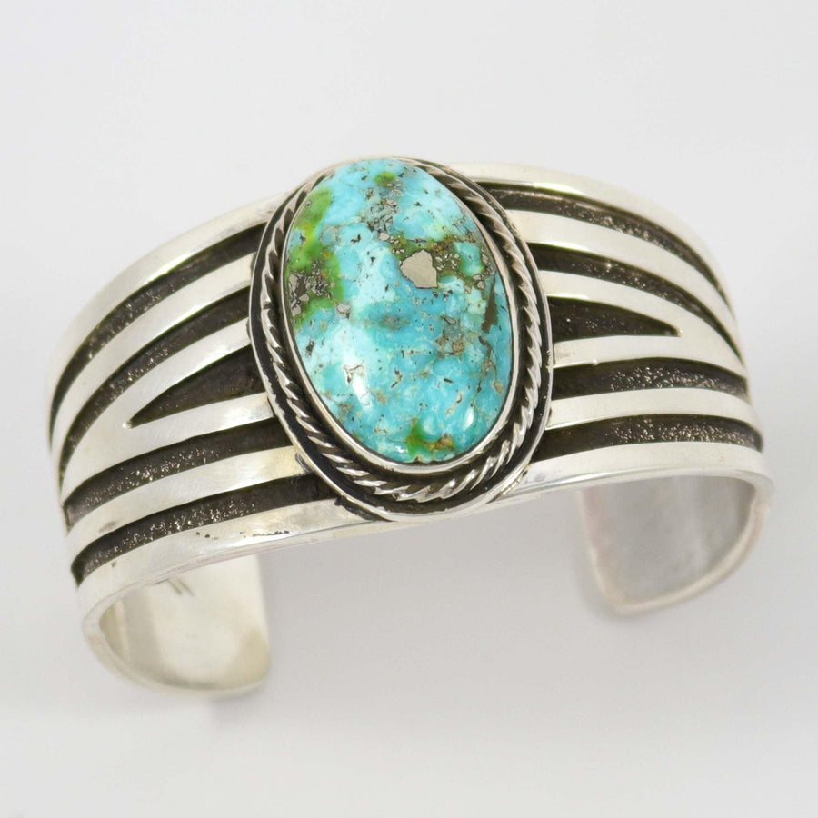 Sonoran Gold Turquoise Cuff by Tommy Jackson - Garland's