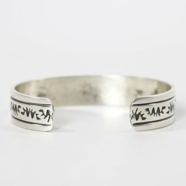 Silver Overlay Cuff by Peter Nelson - Garland's