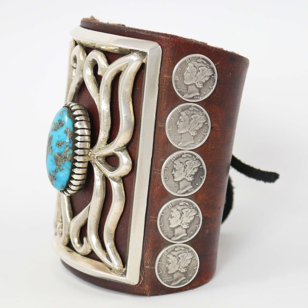 Persian Turquoise Ketoh Bracelet by Bob Robbins - Garland's