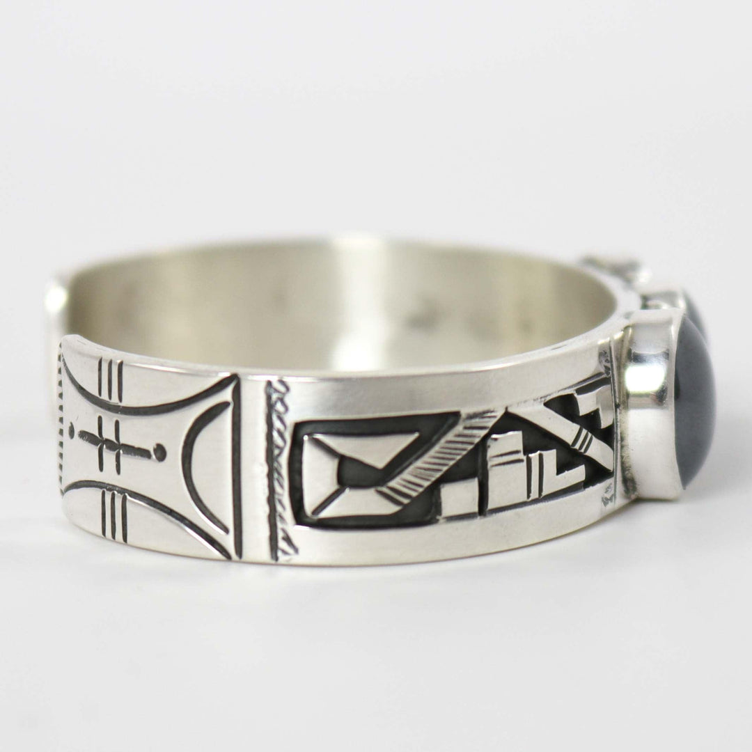 Hematite Cuff by Peter Nelson - Garland's