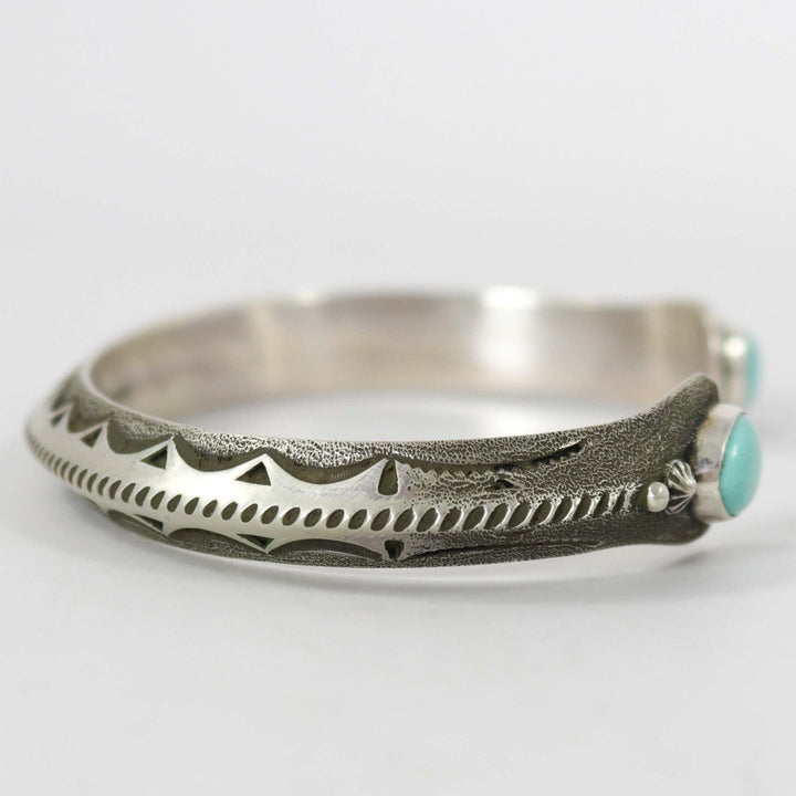 Kingman Turquoise Cuff by Karl Nataani - Garland's