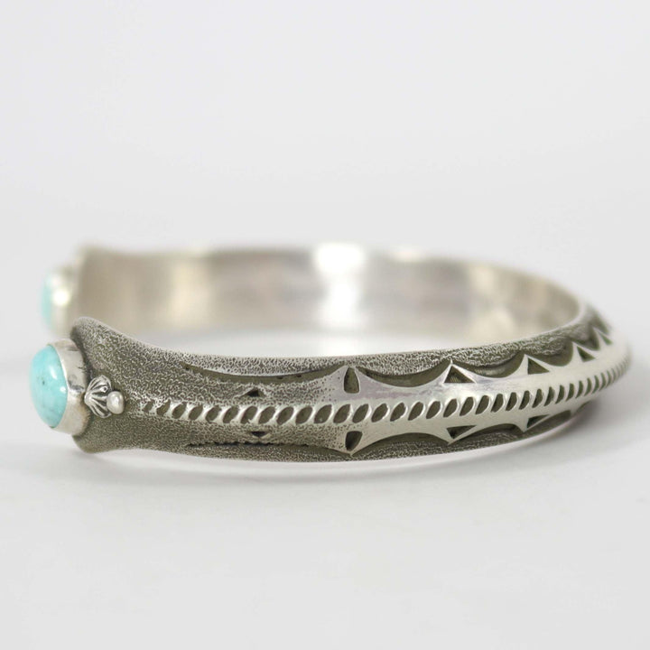 Kingman Turquoise Cuff by Karl Nataani - Garland's