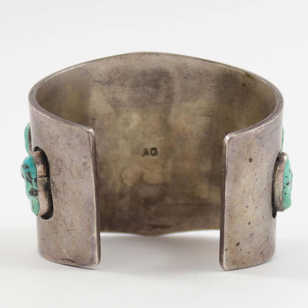 1950s Turquoise Shadowbox Cuff