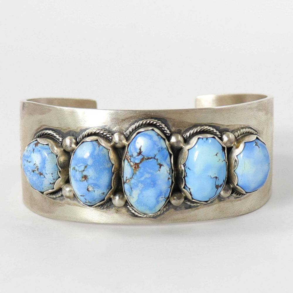 Golden Hills Turquoise Cuff by Mark Yazzie - Garland's
