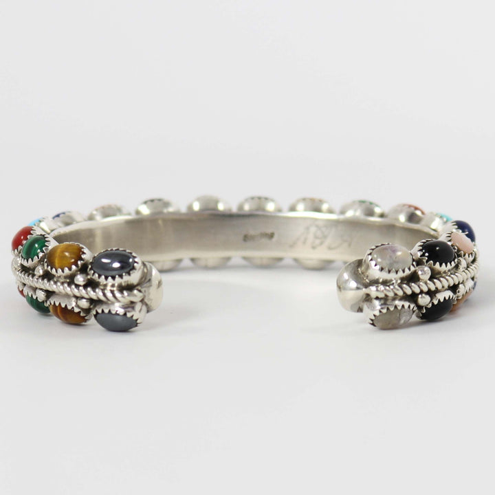 Multi-Stone Cuff by Ruth Yazzie - Garland's