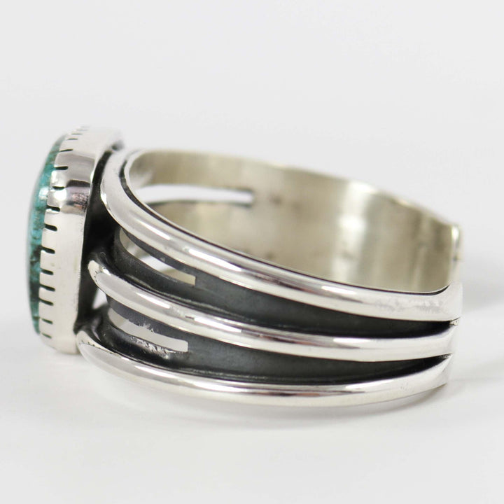 Blue Diamond Turquoise Cuff by Peter Nelson - Garland's