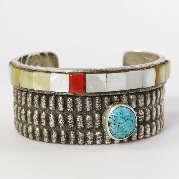 Multi-Stone Cuff by Joel Pajarito - Garland's