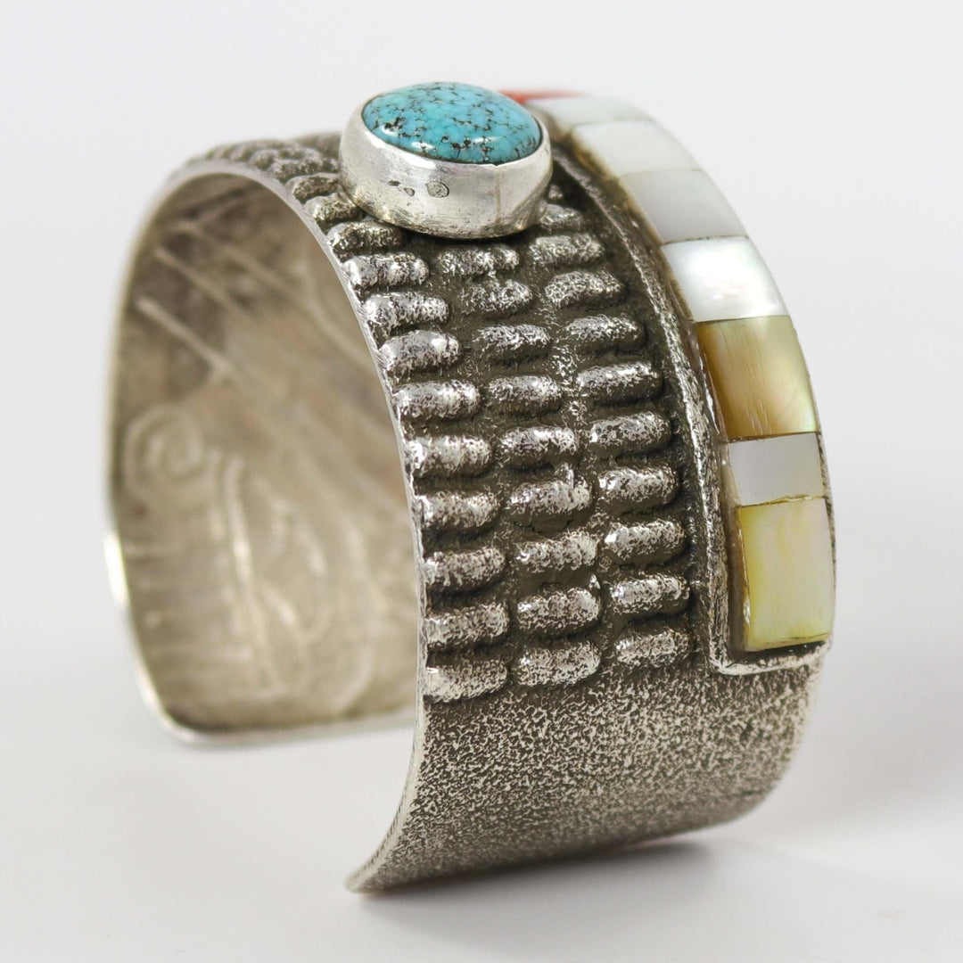 Multi-Stone Cuff by Joel Pajarito - Garland's