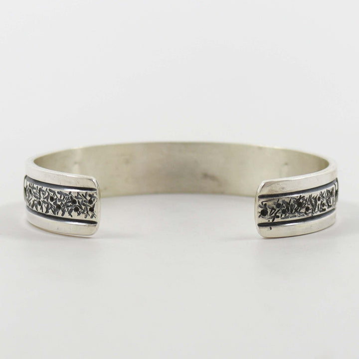 Coral Inlay Cuff