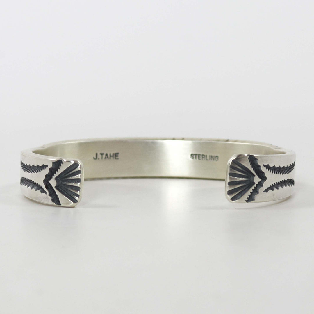 Stamped Silver Cuff