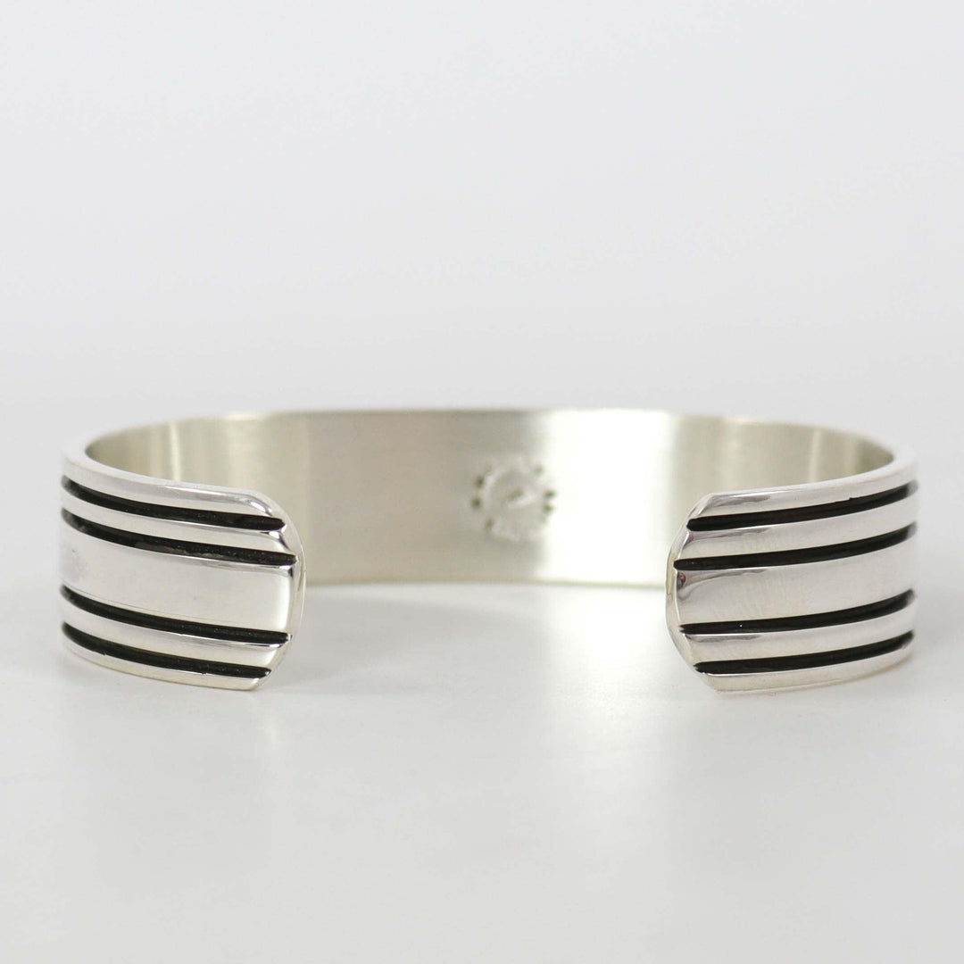 Gold on Silver Cuff